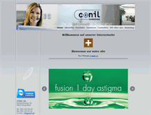 Tablet Screenshot of conil.ch